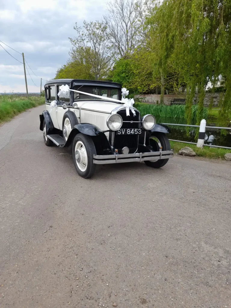 Vintage Buick Model 47 How it works background